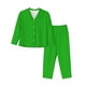 thumbnail image 1 of Balery Green Conjunto de Pijama con Estampado para Mujer, Conjunto de Dos Piezas con Manga Larga, Ropa de Dormir Suave con Bolsillos, Pijamas Cómodos-Large, 1 of 7