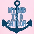 thumbnail image 3 of CafePress - US Navy My Dad Is A Sailor Kids Light T Shirt - Light T-Shirt Kids XS-XL, 3 of 4