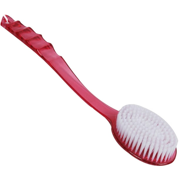 Bath Brush Long Handle Scrubber Skin Massager Feet Rubbing Body Brush