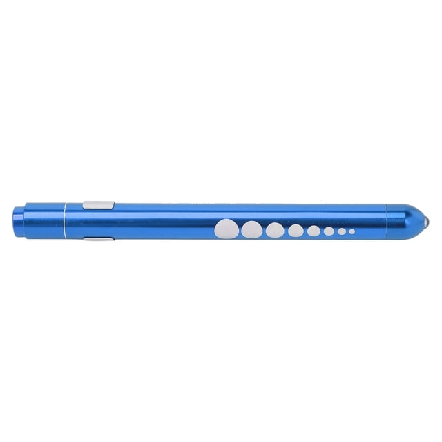 Portable Medical Inspection Pen Lamp for Nurses Doctor With Bright, Acrylic Bulb, Portable Design, Easy On Off , Versatile With Built In Ruler, and Pupil Comparison