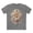 Athletic Heather, variant on Floral Graphic T-Shirt Unisex 100 Cotton Art Design with Antique Flowers Tee 10