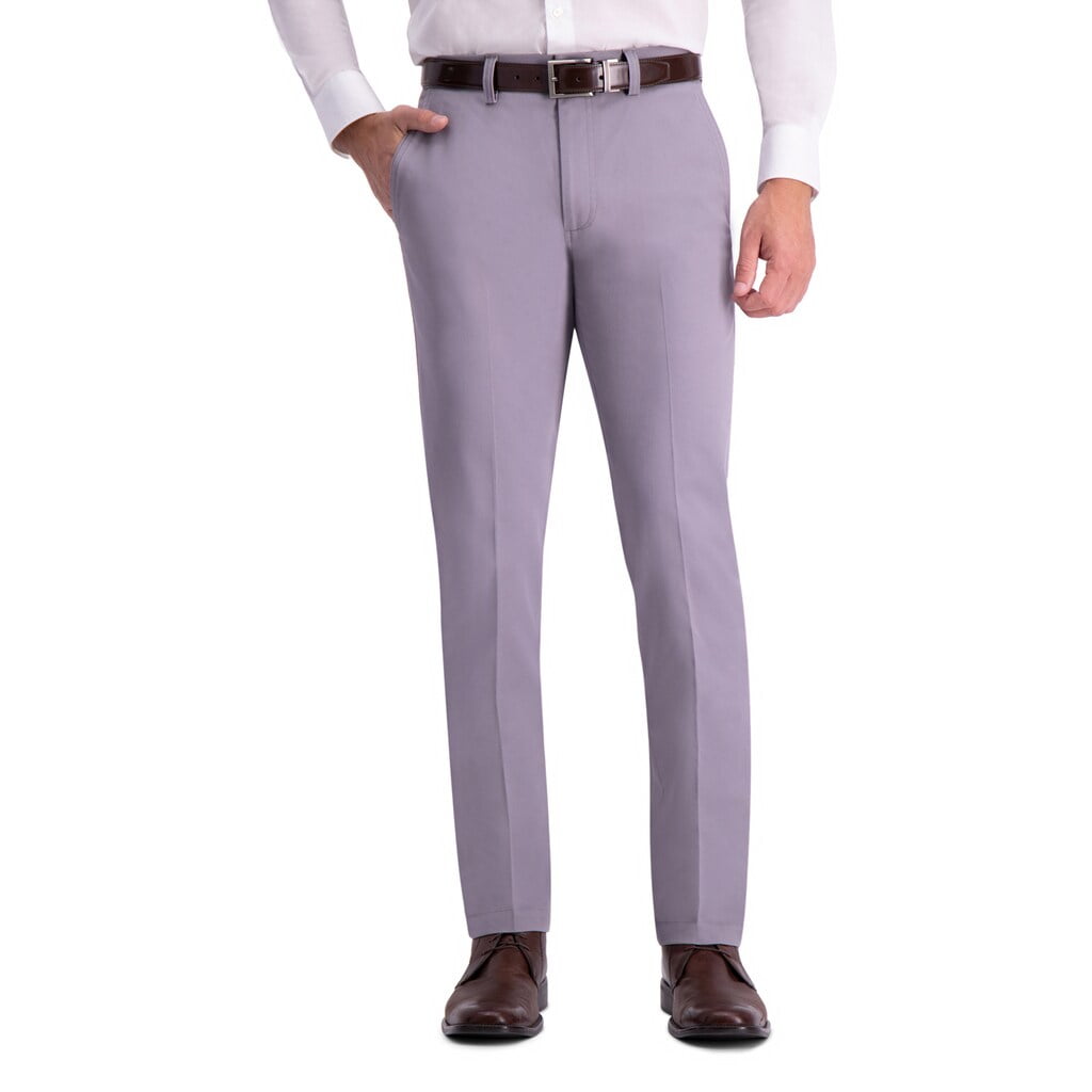 Haggar Men's Haggar Premium Comfort Khaki SlimFit Stretch Premium