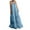 Sky Blue, variant on Odeerbi Dresses for Women 2025 Maxi Dress Fashion Bohemian V-Neck Loose Sleeveless Solid Mid-calf Dress Hot Pink