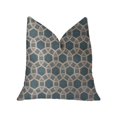 thumbnail image 1 of Tranche d'Ananas Coussin de Luxe Bleu & Beige&44; 20 x 36 Po. Roi, 1 of 1