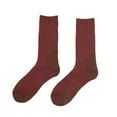 thumbnail image 2 of GZWYHT Running Socks,Crew Socks Men's Socks Wicking Sweat Breathable Casual Sports Mid Tube Socks Knee High Stockings,Dress Socks,Slouch Socks Red, 2 of 3