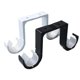 thumbnail image 5 of Soporte de barra de cortina doble, 2 uds., para soporte de varilla doble de Metal de 1,02-1,1', 5 of 5