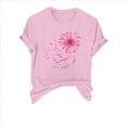 thumbnail image 1 of Blusas de Manga Corta para las Mujeres Divertida Impresión Cuello Redondo Camiseta Vintage, Blusas de Primavera para las Mujeres, 1 of 4