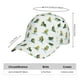 thumbnail image 2 of Fotbe Cute Avocado Yoga Gorro Clásico de Béisbol, Gorra Ajustable con Broche Snapback, Gorro de Exterior de Algodón Suave, 2 of 6