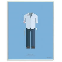 Stupell Industries Dexter Famous People Characters Fashion Design Wall Plaque by Fred Birchal