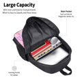 thumbnail image 6 of Defioc Best Mom ever Pattern Carry on Backpack,16.5x12.5x5.5 Personal Item Bag Carry On Backpack Water Resistant Lightweight Daypack, 6 of 7