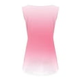 thumbnail image 5 of AherBiu Plus Size Tank Tops for Women Gradient Color Crewneck Sleeveless Camisole Shirts Summer Top Tees, 5 of 6