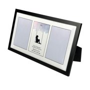 Studio Decor Simply Essentials 3 Opening Black Collage Frame with Mat