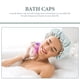 thumbnail image 4 of GOOHOCHY gorros de baño de doble capa, impermeables, portátiles y para el pelo., 4 of 8