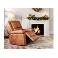 thumbnail image 3 of EDTara Fauteuil Inclinable Élévateur Électrique Surdimensionné, Cuir PU avec Chauffage, Massage, Dossier Inclinable Réglable et Repose-Pieds, 3 of 7