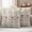 Off White, variant on Spring Easter Outdoor Waterproof Pillow Covers, Green Pink Yellow Eggs Floral Botanical Decorative Square Throw Pillowcase Sofa Cushion Sham for Patio/Couch/Chair, 16"x16" 2 Pack