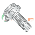 thumbnail image 1 of 6-32 x 3/4" Type 23 Thread Cutting Screws / Slotted / Hex Washer Head / Steel / Zinc (Quantity: 10,000 pcs), 1 of 1