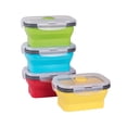 thumbnail image 1 of Recipientes de almacenamiento de alimentos Annaklin plegables de 350 ml (juego de 4), 1 of 1