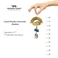 thumbnail image 5 of Woodstock Crystal Suncatchers, Crystal Wonders Rainbow, Crystal Wind Chimes For Inside, Office, Kitchen, Living Room Décor, 4.5"L, 5 of 8