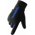 thumbnail image 1 of HUGFEGWE Gants d'Hiver Imperméables avec Doublure en Polaire pour Temps Froid, Gants Chauds Coupe-Vent pour Neige Course Cyclisme Conduite CJB91-131587, 1 of 8