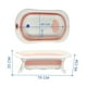 thumbnail image 4 of Bañera The Baby Shop  ultra compacta y plegable Rosa, 4 of 7