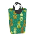 thumbnail image 2 of Lsque Pineapples1 Laundry Basket, Laundry Hamper, Dirty Clothes Hamper for Laundry, Collapsible, Waterproof Laundry Baskets with Aluminum Handles for Laundry, Dorm, Family, 2 of 6