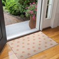 thumbnail image 2 of Rainbow Vivid Elegant Modern Door Mat Decorations Retro Welcome Mat for Entry Floor Mat Set Living Room Bedroom Bathroom Crystal Velvet 30x17 Inches, 2 of 7