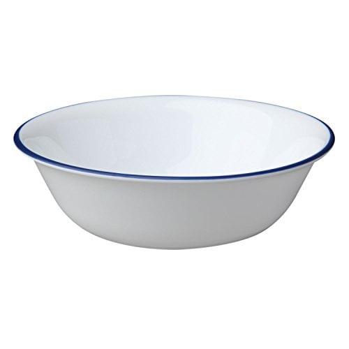 Corelle Livingware True Blue 18 Ounce Soup/Cereal Bowl (Set of 4