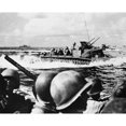 thumbnail image 2 of U.S. Landing Craft Approach The Beach Of Angaur Island History (36 x 24), 2 of 2