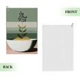 thumbnail image 2 of ONETECH Minimalist Plant Golf Towel 24x16in - Birthday Gift 1PC, 2 of 7