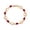 B, variant on asddcavvf Valentine's Day Gift Valentine's Day Bracelet with The Word Love Adjustable Handmade Strin