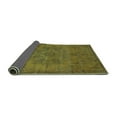 thumbnail image 2 of Ahgly Company Indoor Square Oriental Turquoise Blue Industrial Area Rugs, 6' Square, 2 of 4