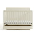 thumbnail image 3 of Graco Sasha 5-in-1 Convertible Baby Crib with Drawer, Frosted Oat, 3 of 12