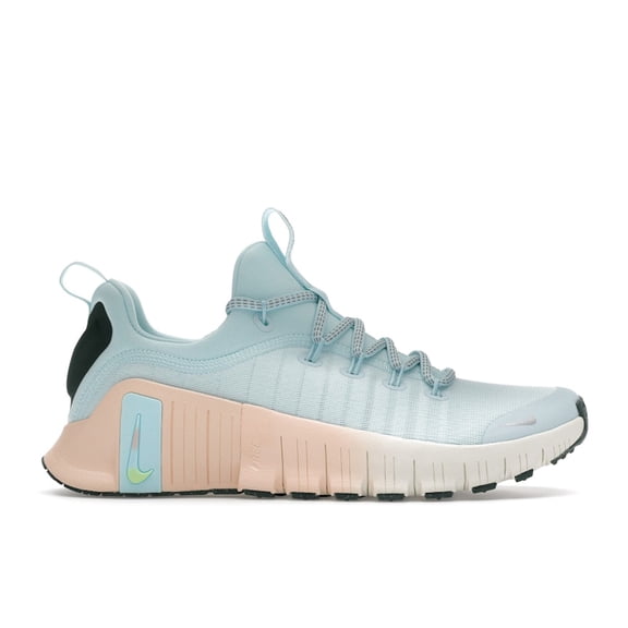 Nike Women's Free Metcon 6 Premium Glacier Blue Washed Coral Vintage Green Metallic Silver Shoes, from StockX