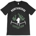thumbnail image 1 of T-Shirt Graphique Unisexe Art d'Alpinisme Randonnée Aventure Pic, Tailles jusqu'à 3TG, 1 of 4