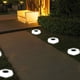 thumbnail image 4 of Lámpara de pie solar para jardín, patio, exterior, redonda, iluminación de carretera, luces de ambiente, lámpara montada, 4 of 4
