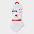 thumbnail image 2 of Champion Iconic Essentials Women's 6pk Cushioned Low Cut Socks - White 4-10, 2 of 3