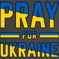 thumbnail image 2 of CafePress - Pray For Ukraine Maternity T Shirt - Maternity Dark T-Shirt, 2 of 3