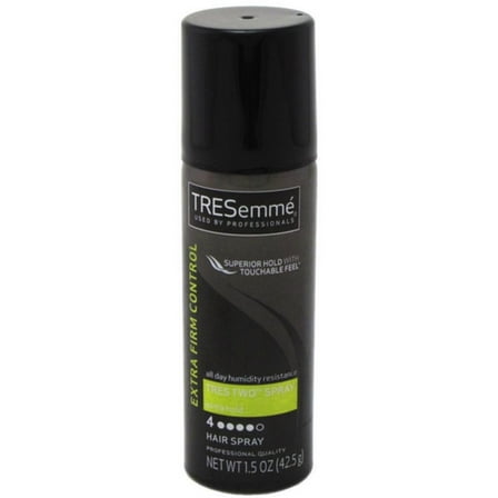 TRESemme Tres Two Hair Spray Aerosol, Extra Hold 1.50 oz (Pack of 2)