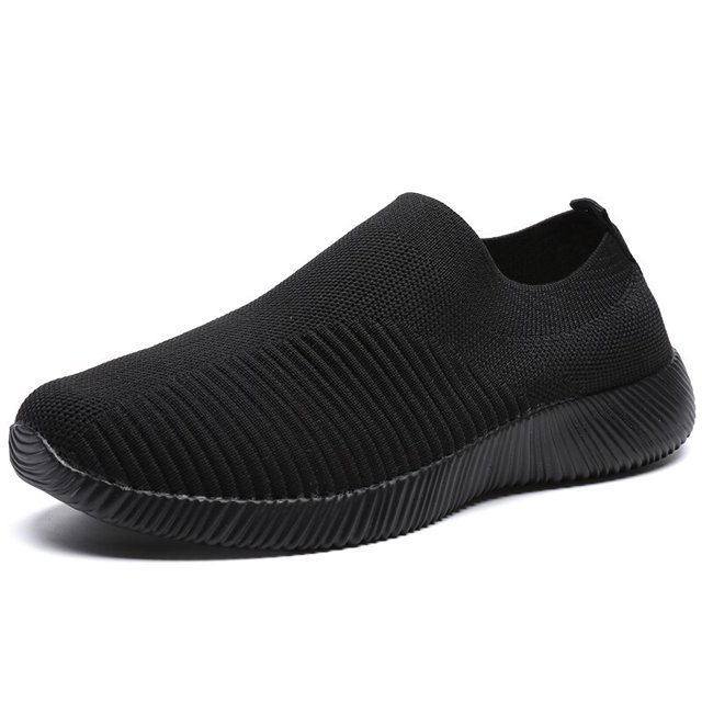 Rimocy, zapatillas de deporte de plataforma de malla transpirable de talla grande 46 para mujer, zapatillas de correr informales suaves para mujer, calcetín tejido para mujer, zapatos planos Tan Jianjun unisex