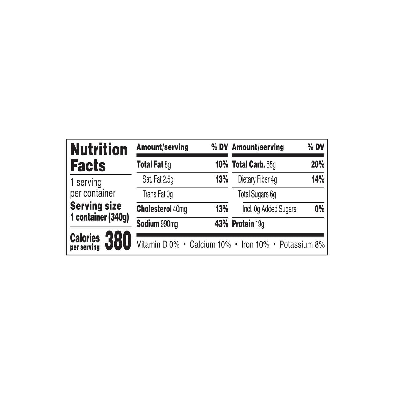 Marketside Pork Carnitas with Seasoned Rice, 12 oz, Prepared Meal, Microwave Ready, Fresh