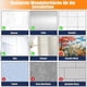 thumbnail image 5 of Press Liquid Soap Dispenser 400 Ml 3 Chamber Wall Mounted White, 5 of 5