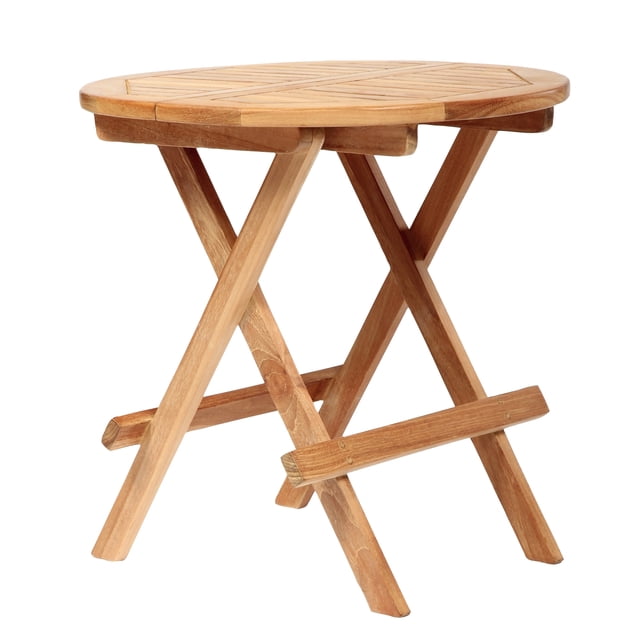 ARB Teak & Specialties Folding side table round