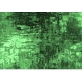 thumbnail image 1 of Ahgly Company Indoor Rectangle Oriental Emerald Green Industrial Area Rugs, 6' x 9', 1 of 4