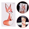 thumbnail image 2 of 1Pc tatuaje temporal a prueba de agua Fox Body Art Sexy Harajuku para hombre mujer Henna falso Flash tatuaje pegatinas Gao Jinjia LED, 2 of 2
