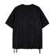 thumbnail image 3 of pstuiky Camisas de vestir de manga corta para hombre, Camiseta informal de cuello redondo para hombre, blusa de manga corta, color liso, rasgada camisetas de hombre l, 3 of 6