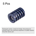 thumbnail image 3 of Unique Bargains Die Spring 5 Pack 22mm OD 30mm Long Spiral Stamping Light Load Compression Die Springs, Blue, 3 of 5