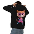 thumbnail image 5 of Super Kitties Men's Hoodie With Color Drawstrings Sweatshirt Hooded Pullover Print Winter Coat Jacket Small, 5 of 9