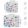 thumbnail image 4 of Yayeee Dish Drying Mat for Kitchen Counter 16"x18" Microfiber Absorbent Pad, Colorful Cartoon Graphic, 4 of 7