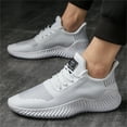 thumbnail image 2 of BUBUDENG Mens Mesh Running Shoes Slip on Walking Workout Shoes Athletic Casual Sneakers Lightweight Low Top Shoes, 2 of 10