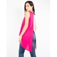 thumbnail image 2 of Maxi blusa bicolor con abertura en la espalda, 2 of 5